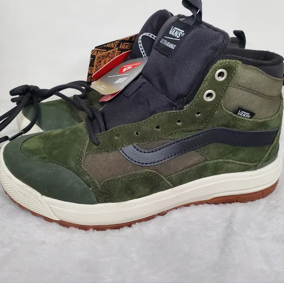 Van Hi UltraRange Shoes, Woman 8 Men 6.5 Vans UltraRange EXO Hi MTE Black Gum Waterproof Boots Women  main image 4